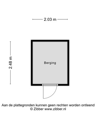 Floorplan - Bieslookstraat 13, 4451 TG Heinkenszand